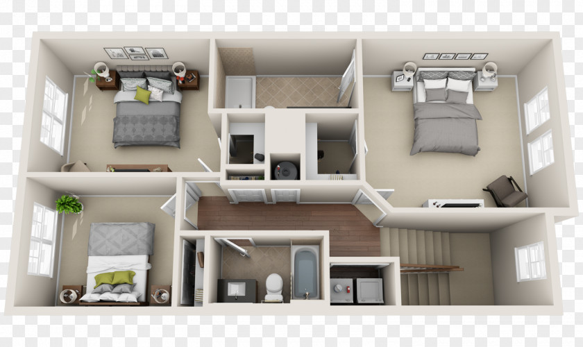Apartment Floor Plan Loft Townhouse PNG