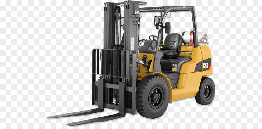 Caterpillar Lift Truck PNG Truck, yellow CAT forklift clipart PNG