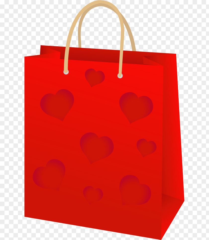 Romantic Valentine's Day Gift Package Bags Valentines Bag PNG