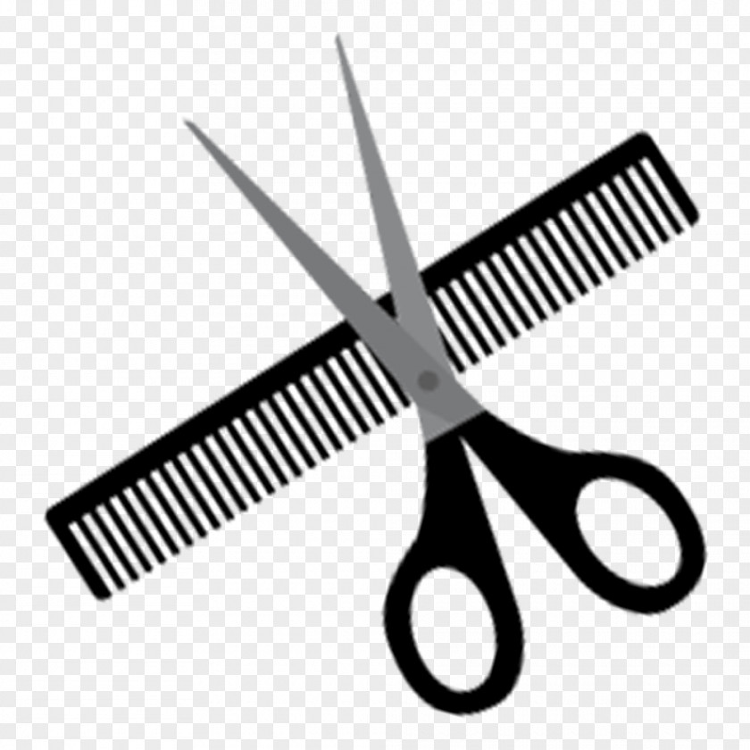 Scissors And Comb Hair-cutting Shears Beauty Parlour Shyam's Salon | Spa Academy PNG