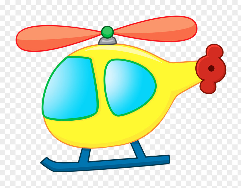 Cute Helicopter Cartoon Airplane Transport PNG