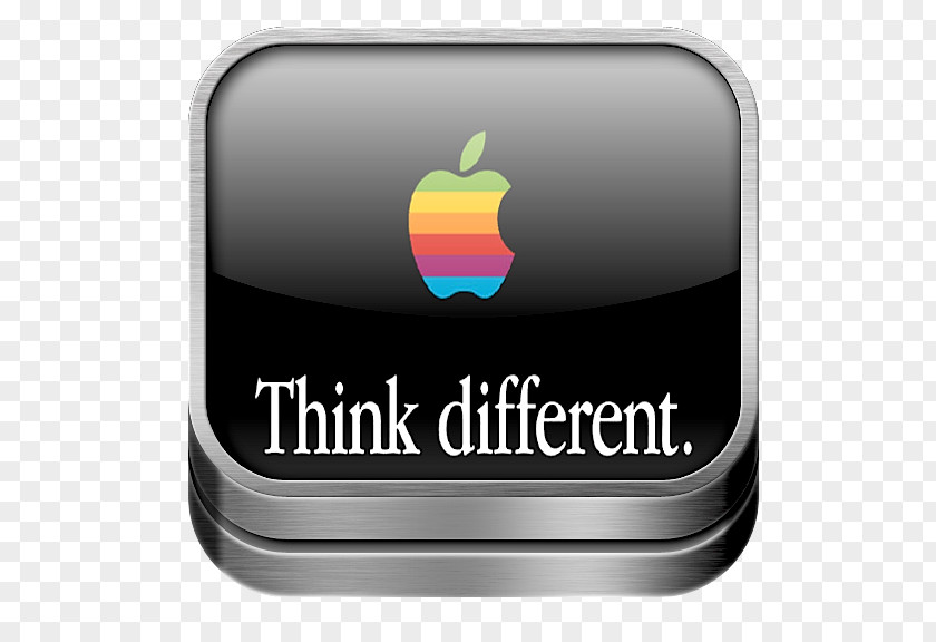 Apple Think Different Brand Logo Product Design PNG
