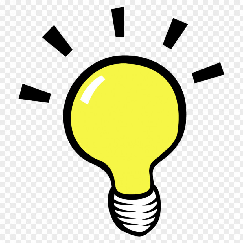 Bulb Thought Clip Art PNG