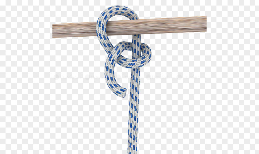 Draw Tie Rope Knot Round Turn And Two Half-hitches Half Hitch PNG
