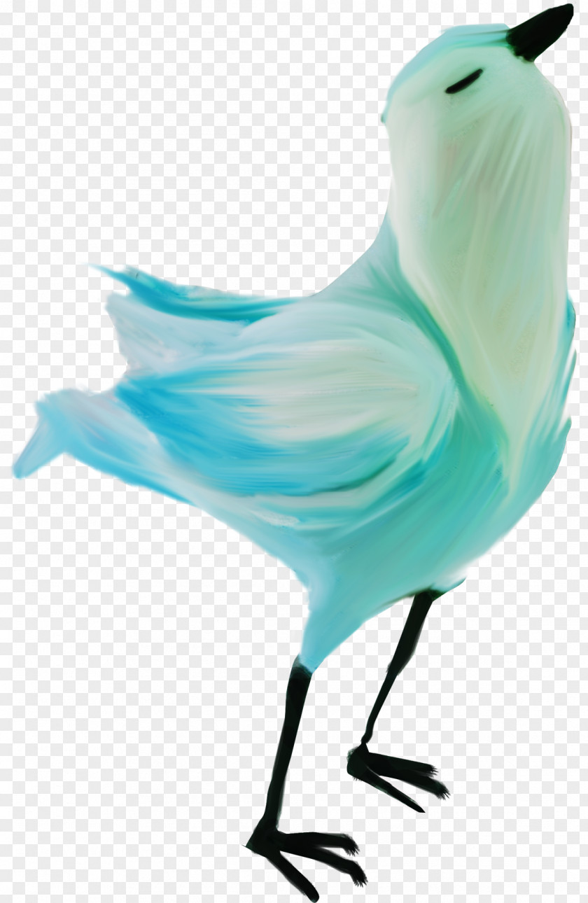 Green Birds Bird Watercolor Painting PNG
