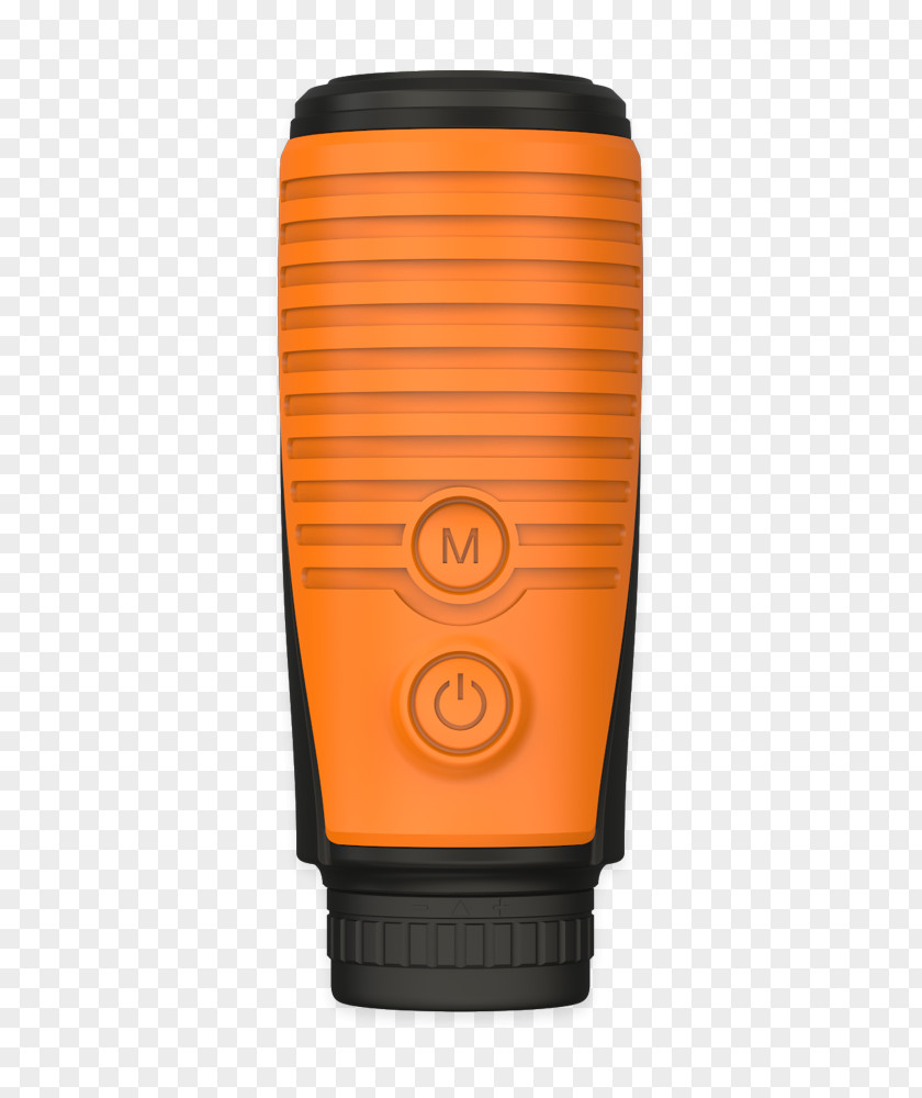 Slice Orange Parallax Battery Indicator Binoculars Klart.Se PNG