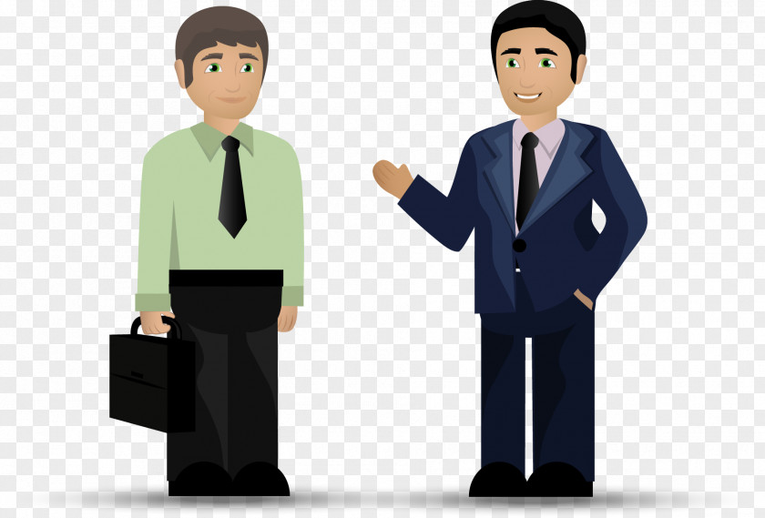 Business People Workplace Elite Material Picture Cartoon Drawing Animation PNG