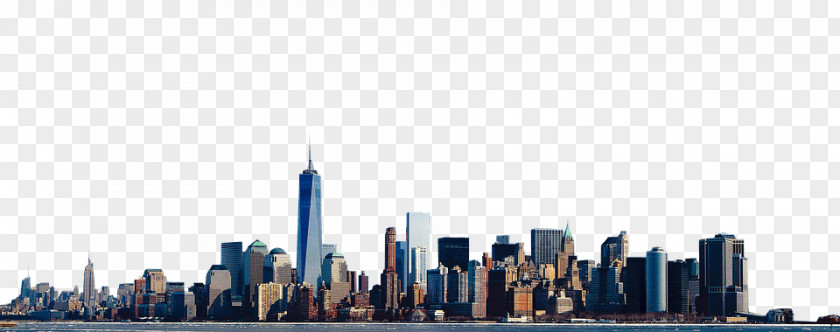 City New York Skyline PNG