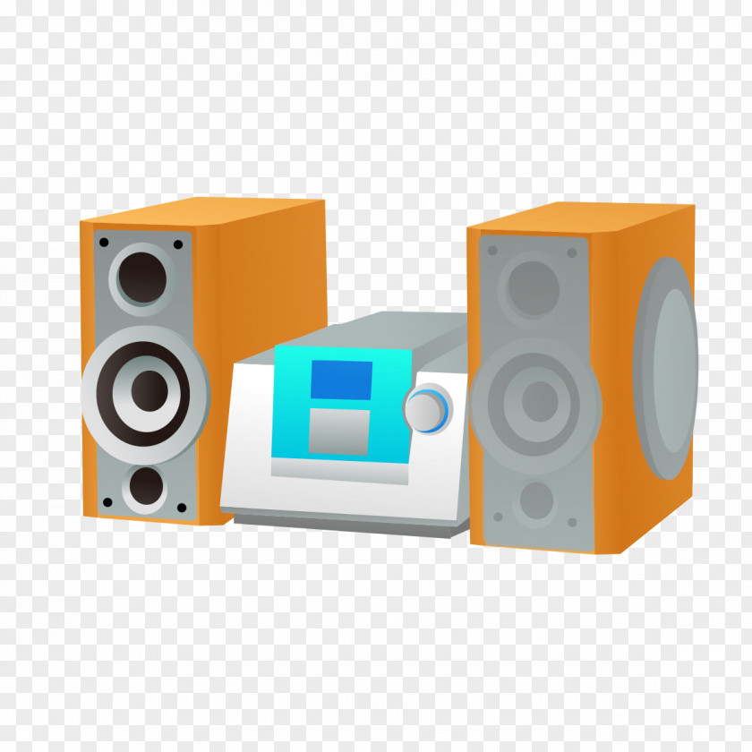 Digital Graphics Speaker Computer Speakers Loudspeaker Sound Subwoofer Studio Monitor PNG