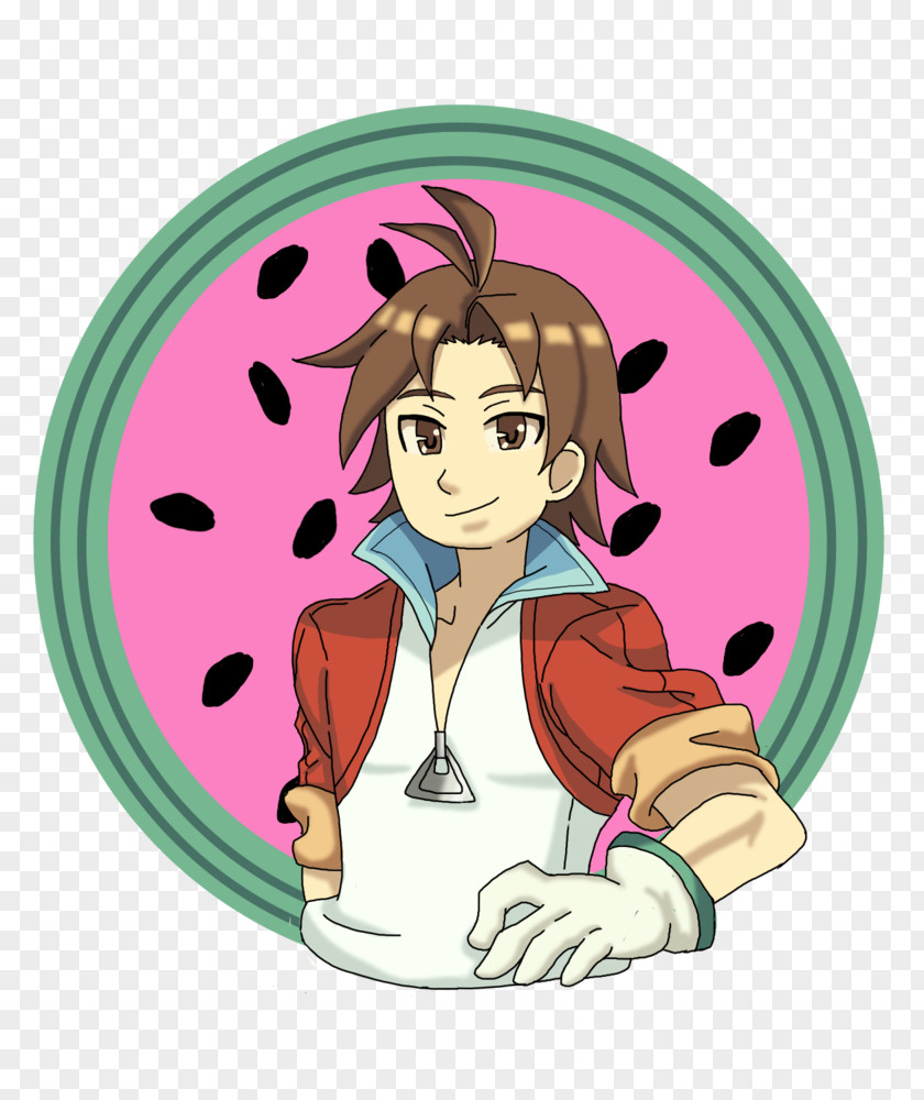 Harvest Moon Melon Illustration Thumb Pink M Cartoon Character PNG