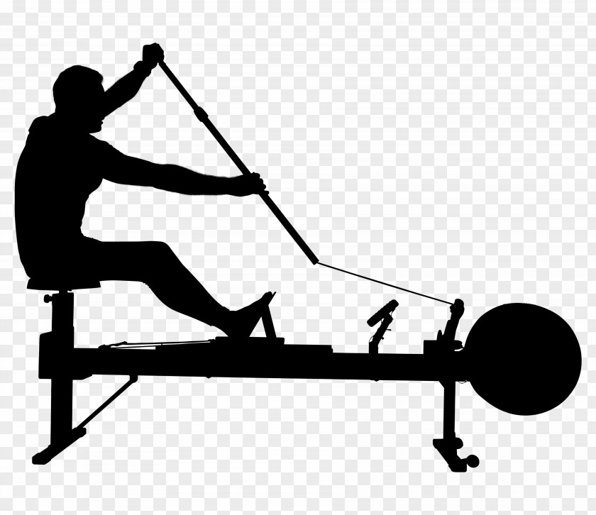 Indoor Rower Line Angle Olympic Weightlifting Machine PNG