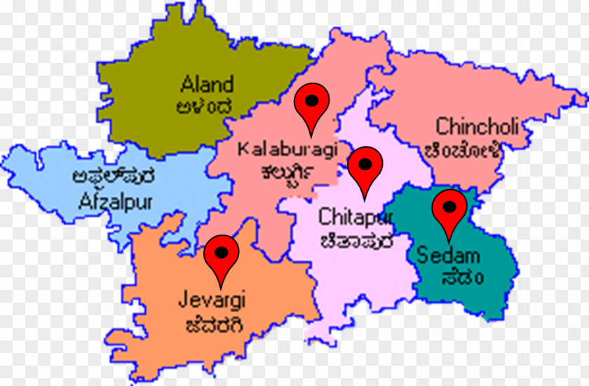 Map Bijapur Bidar District Chikkaballapura Gulbarga Division Belgaum PNG