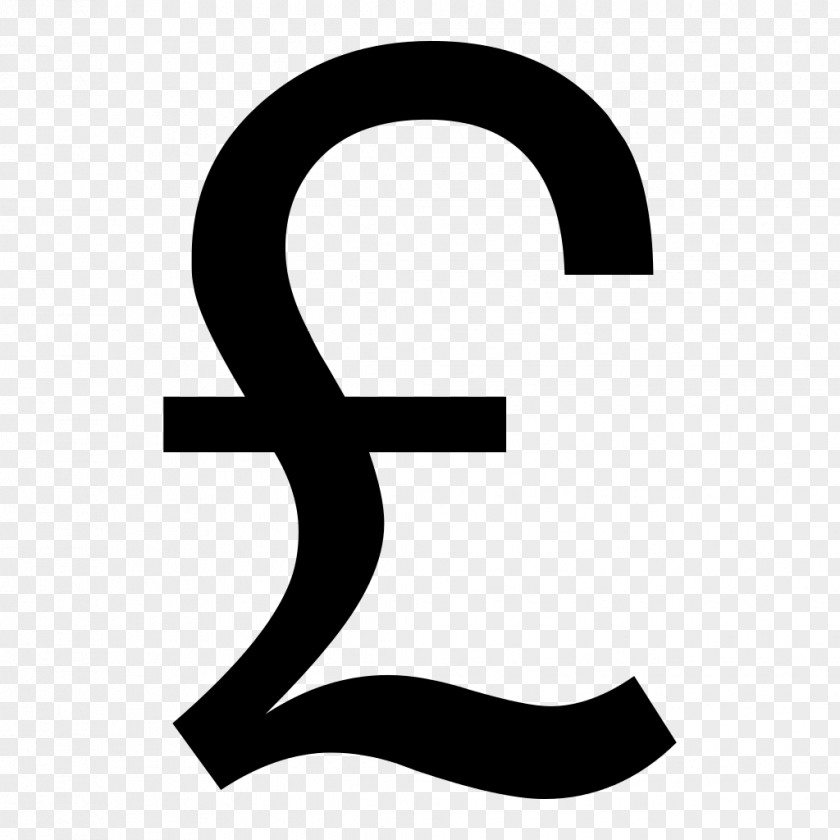Rupee Pound Sign Sterling Currency Symbol PNG