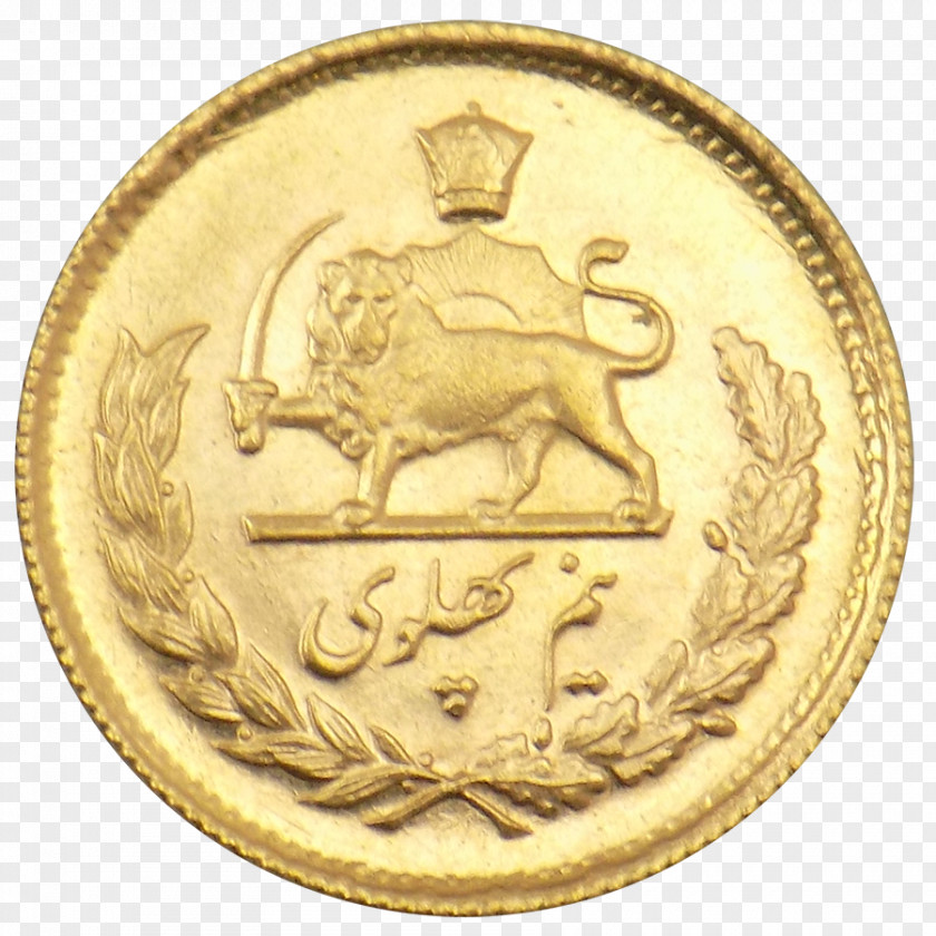 A Gold Coin Bronze Medal Brass PNG