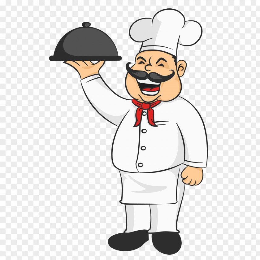 Happy Chef Vector Graphics Clip Art Illustration Image PNG