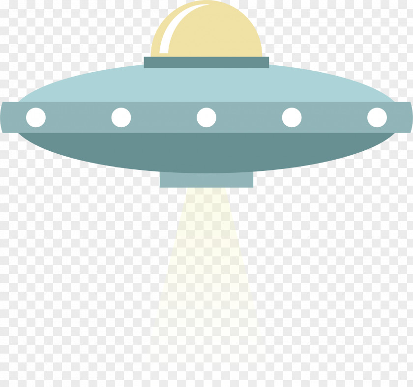 Vector Hand Painted UFO Euclidean Unidentified Flying Object Illustration PNG