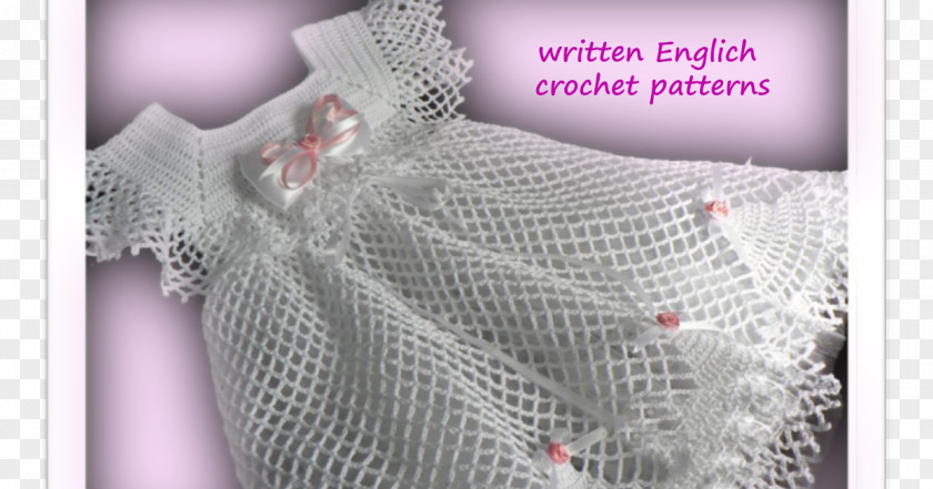 Dress Crochet Lace Textile Pattern PNG