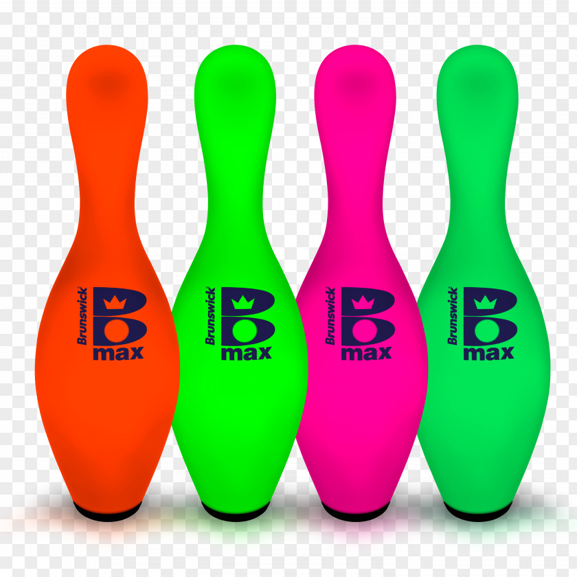 Glow Bowling Pins Skittles Product Design PNG