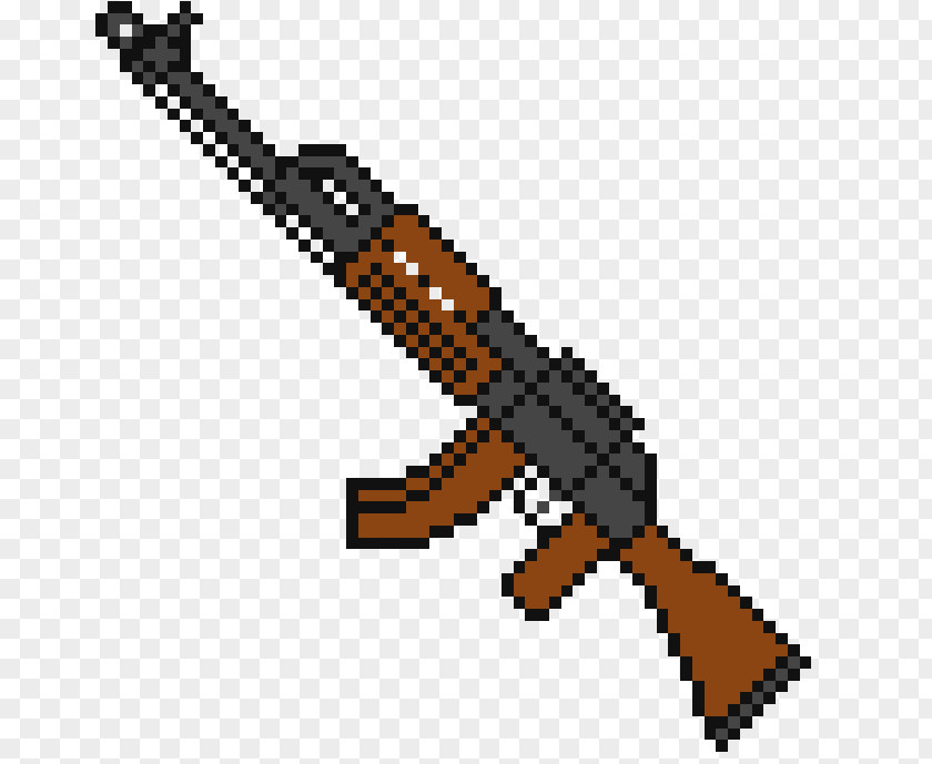 AK-47 Assault Rifle Minecraft Weapon PNG rifle Weapon, ak 47 clipart PNG