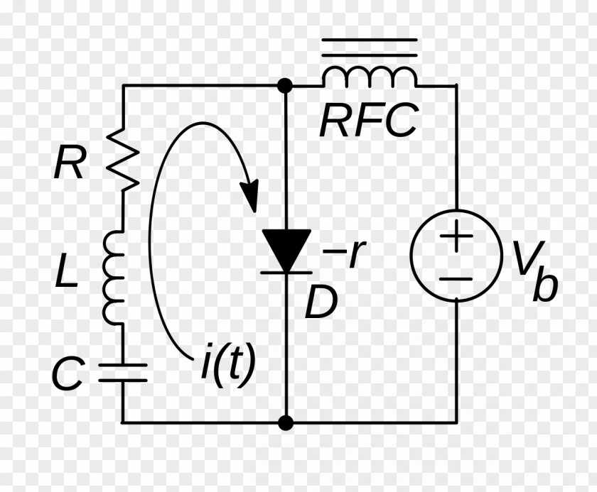 Circuit Gunn Diode Electronic Oscillators Wiring Diagram PNG