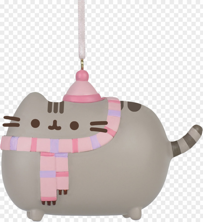 Daily Life Pusheen Christmas Ornament Cat Holiday PNG