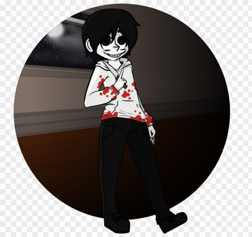 Jeff The Killer Character Fiction Animated Cartoon PNG