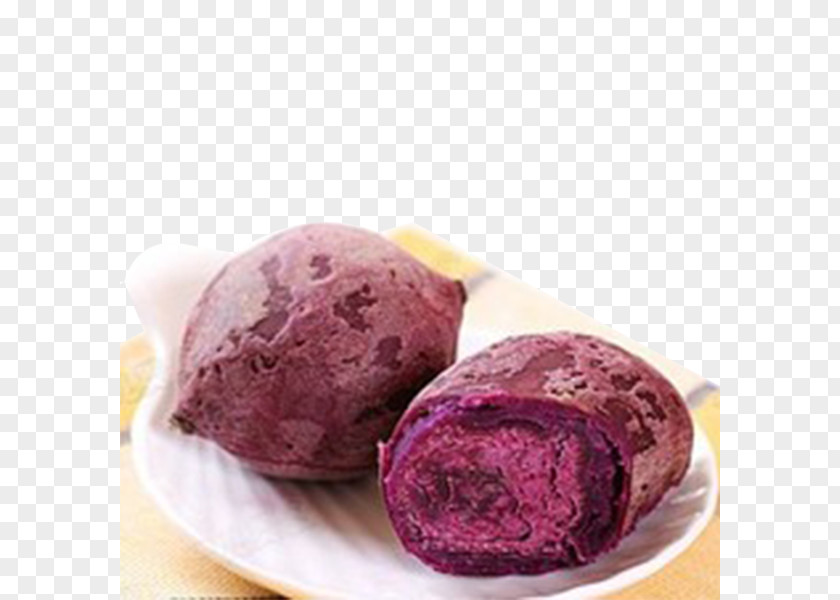 Purple Potato Core Dioscorea Alata Sweet Food Taro Vegetable PNG