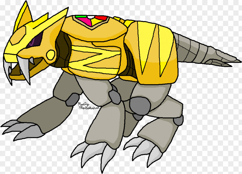 Sabertoothed Tiger Power Rangers Zord Saber-toothed Cat Drawing PNG