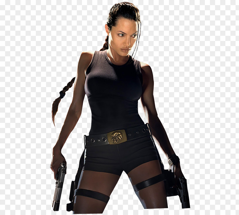 Angelina Jolie Lara Croft: Tomb Raider Distinguished Gentleman PNG