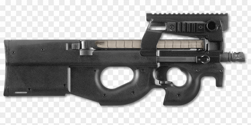 Weapon FN P90 PS90 Herstal Personal Defense Firearm PNG