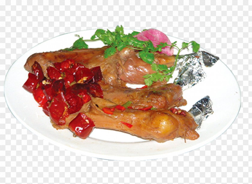 Duck Neck Buffalo Wing Spare Ribs Fried Chicken Meat Chinese Cuisine PNG