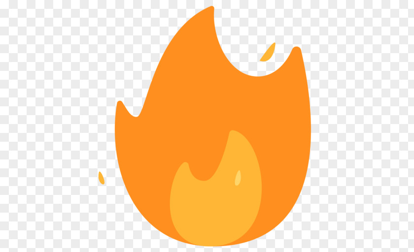 Emoji Emoticon Text Messaging Fire Sticker PNG