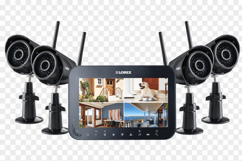 Camera Surveillance System Wireless Security Closed-circuit Television Home PNG