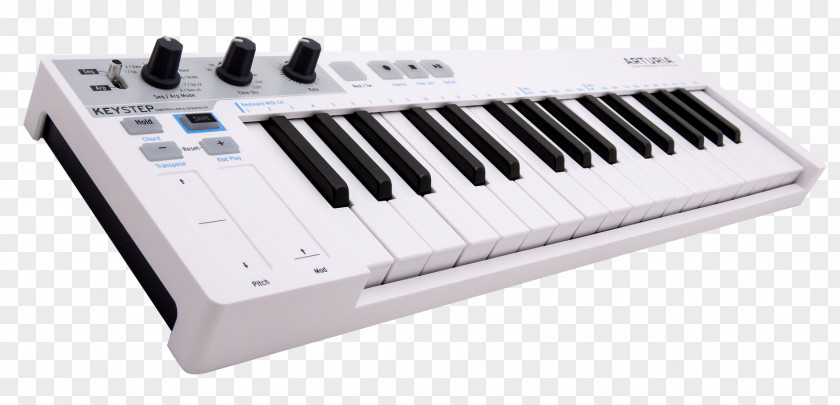 Keyboard Computer MIDI Arturia KeyStep PNG