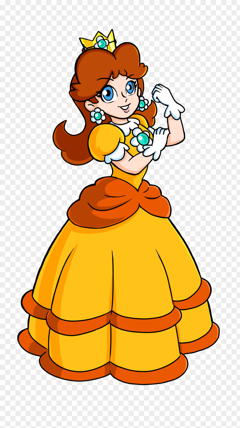 Mario Bros Super Bros. Princess Daisy Peach PNG