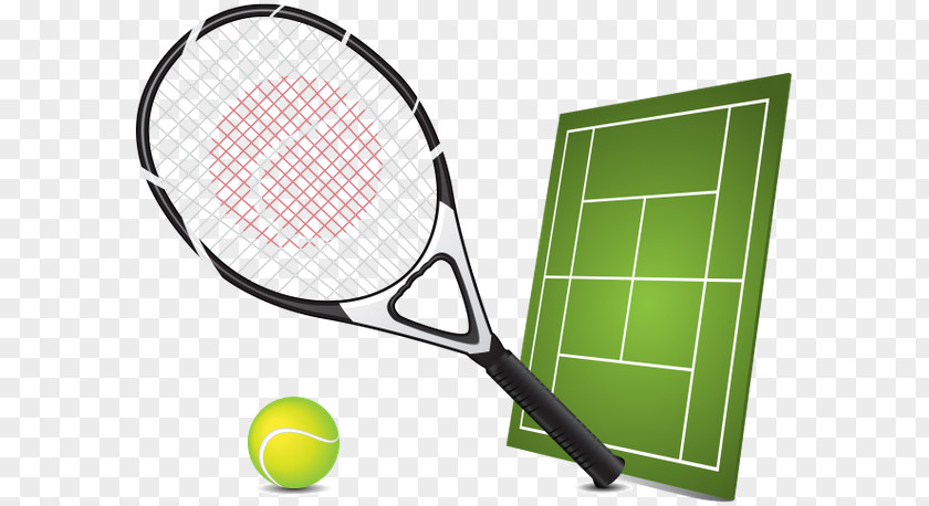 Tennis Centre Balls Racket Sport PNG