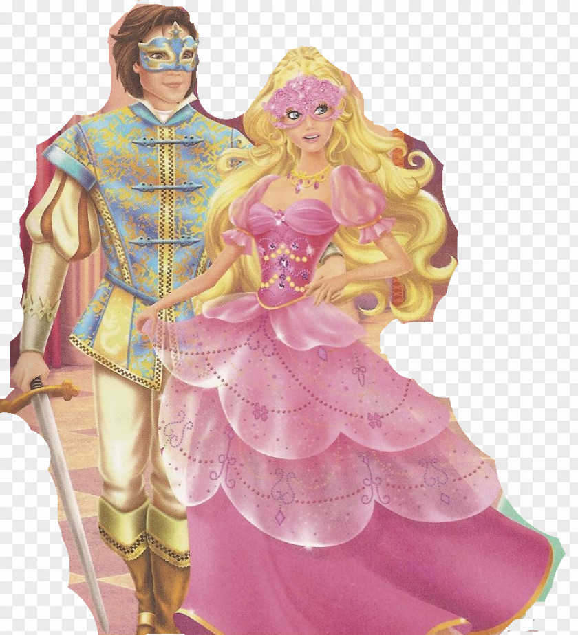 Barbie The Three Musketeers Doll PNG
