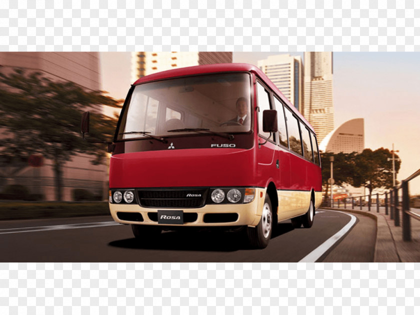 Bus Mitsubishi Fuso Truck And Corporation Commercial Vehicle Car PNG