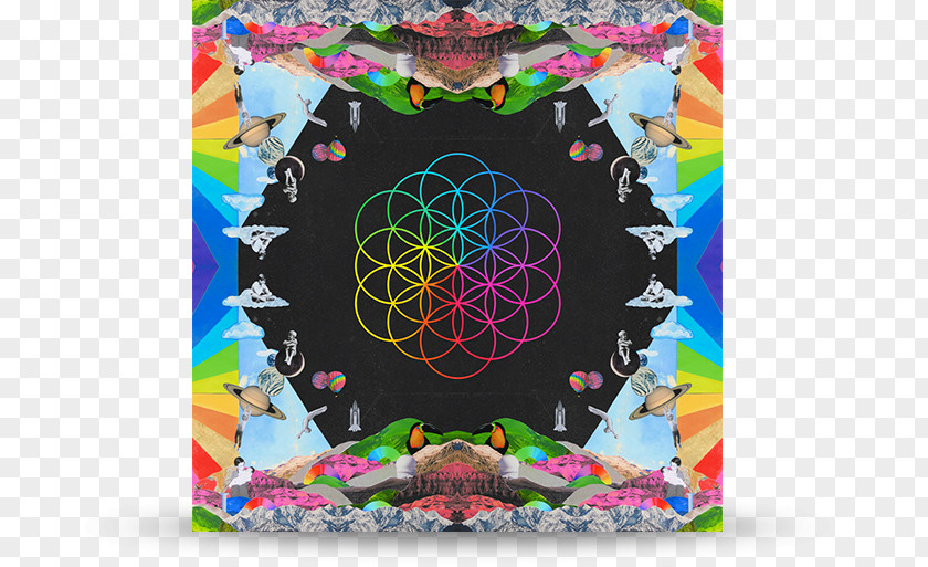 Coldplay Logo A Head Full Of Dreams Art Graphic Design Compact Disc PNG