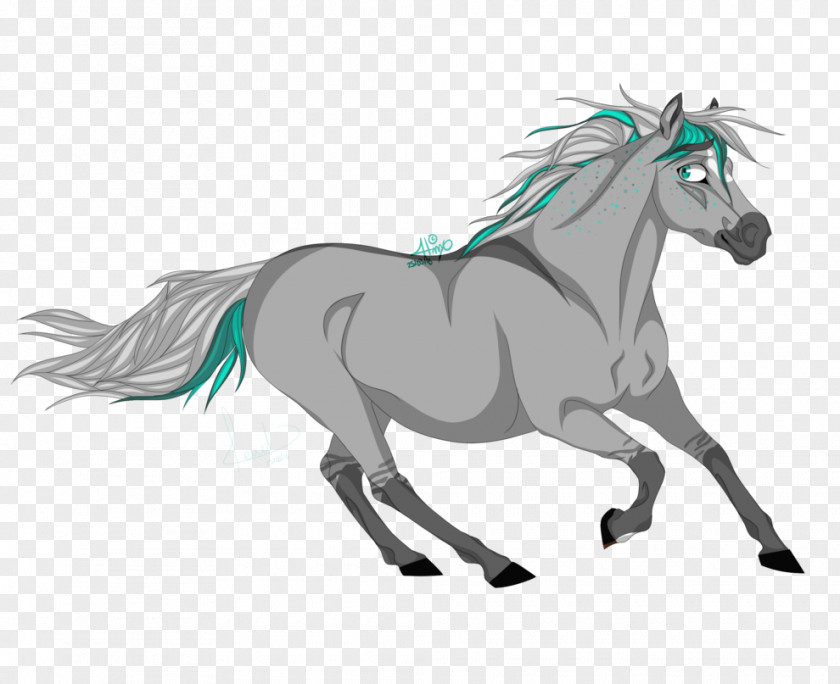Mustang Mane Pony Stallion Colt PNG