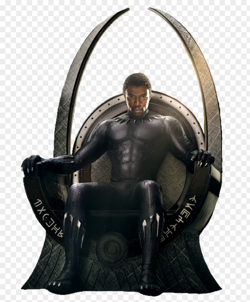 Panther Black T'Chaka Marvel Cinematic Universe Film Wakanda PNG