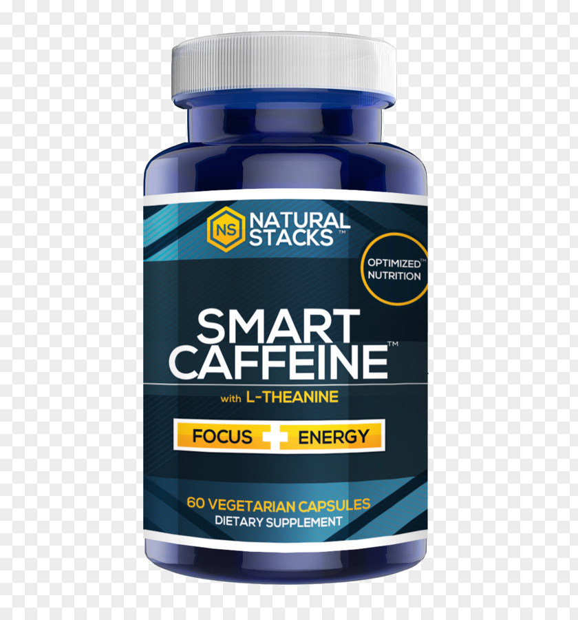 Smart Brain Dietary Supplement Nootropic Caffeine Theanine Capsule PNG