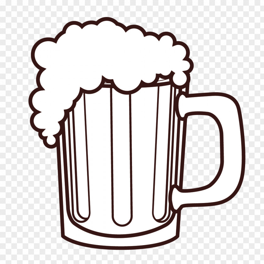 Vector Beer Mug Coffee Cup Pitcher Euclidean PNG