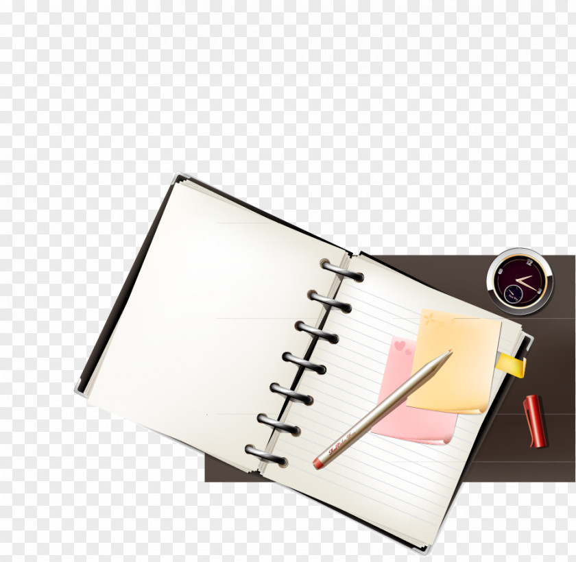 Vector Hand-painted Notebook Image Japanese Wallpaper PNG
