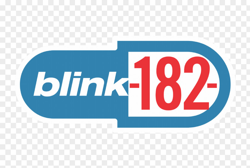 Blink Blink-182 Logo Punk Rock Decal PNG
