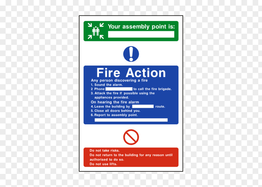 Fire Emergency Exit Evacuation Sign Safety PNG
