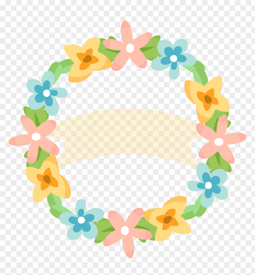 Floral Wreath Flower Borders And Frames Image Drawing PNG