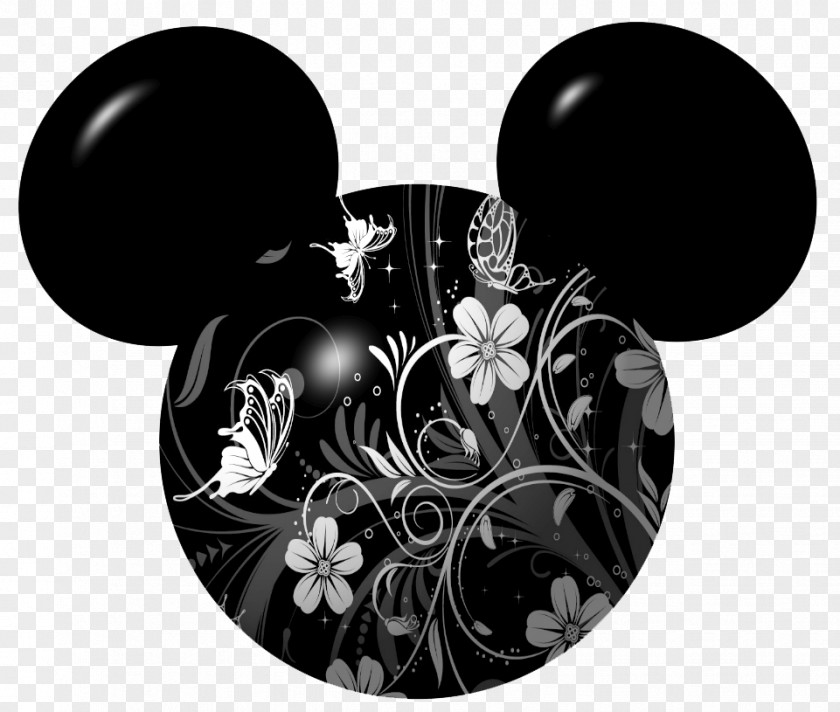 Printable Mickey Mouse Ears Template Minnie Clip Art PNG