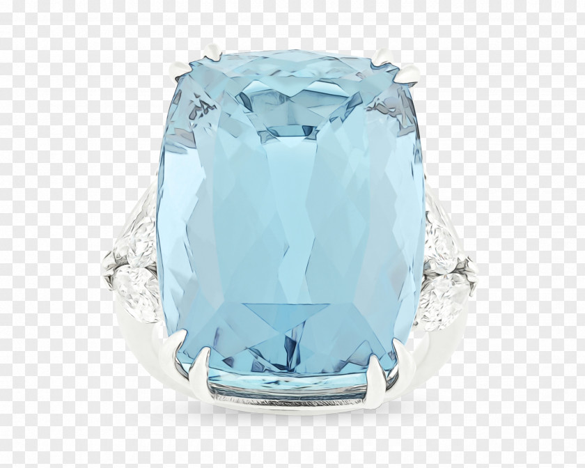 Sapphire Diamond Background PNG