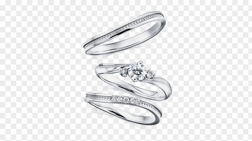 Wedding Ring Silver Body Jewellery Platinum PNG